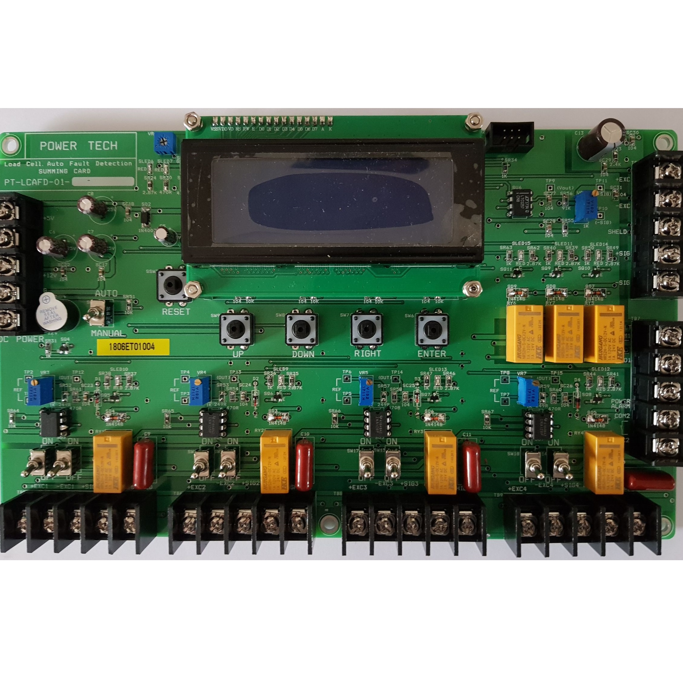 Load cell Auto Fault Detection Summing Board